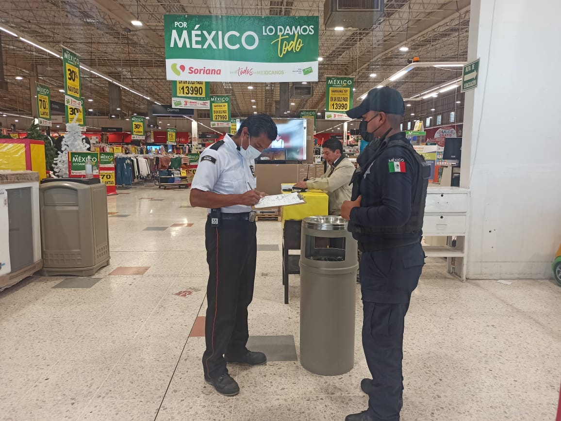 Implementa Secretaría de Seguridad Ciudadana operativo ‘Buen fin’ en plazas y centros comerciales